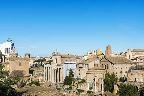 Ruínas romanas do Palatino em Roma, Itália — Fotografia de Stock