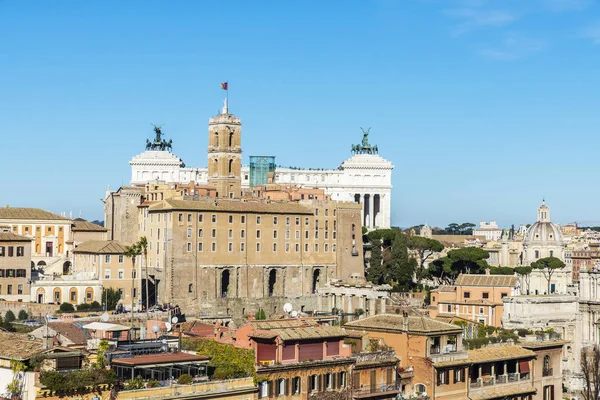 Översikt över Rom, Italien — Stockfoto