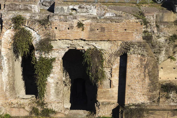 Roman ruins of the Palatino in Rome, Italy — Stock Photo, Image