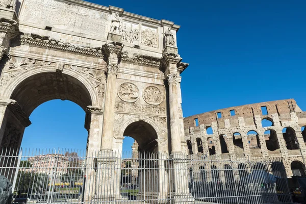 Αψίδα του Θριάμβου στη Ρώμη, Ιταλία — Φωτογραφία Αρχείου
