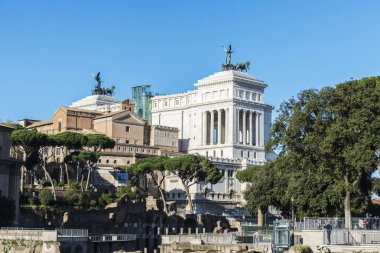 Vittorio Emanuele II veya sunak r vatanın için anıt