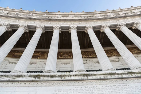 Monumento a Vittorio Emanuele II en Roma, Italia . — Foto de Stock