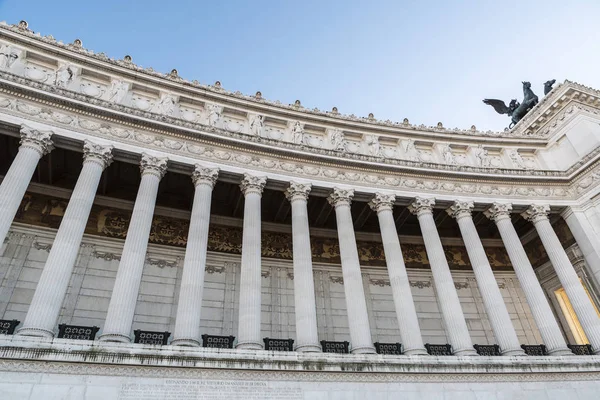 Monumento a Vittorio Emanuele II en Roma, Italia . — Foto de Stock