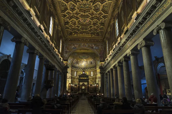 Biserica Santa Cecilia din Trastevere, Roma, Italia . — Fotografie, imagine de stoc