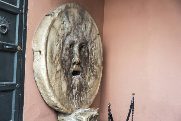 La Bocca della Verita в Риме, Италия
