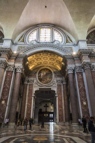 Bazilica Sf. Maria a Îngerilor și a Martirilor din Roma, Ital — Fotografie, imagine de stoc