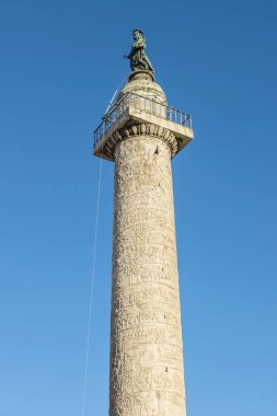 Trajan sütunu, Roma, İtalya