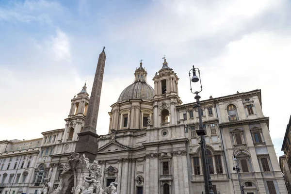 Gereja Santa Agnese di Agone, Roma, Italia — Stok Foto