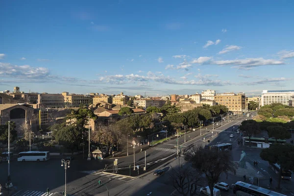 Zicht op Rome, Italië — Stockfoto