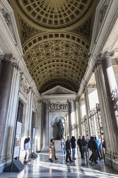 Basilica di santa maria maggiore v Římě, Itálie. — Stock fotografie