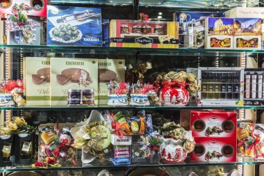 Hediyelik eşya mağazası Roma, İtalya