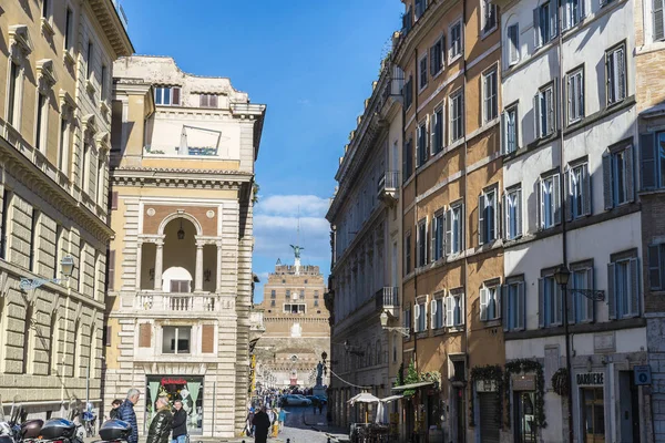 Slott av Sant Angelo i Rom, Italien — Stockfoto