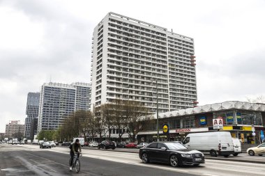 Sokak trafik, Berlin, Almanya