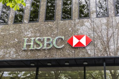Dusseldorf, Almanya Hsbc Bank şubesi