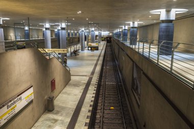 Berlin, Almanya 'daki metro istasyonu