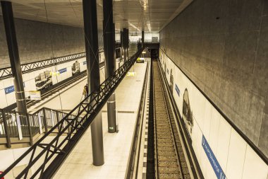 Berlin, Almanya 'daki metro istasyonu