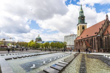 St Mary Kilisesi (Marienkirche), Berlin, Almanya