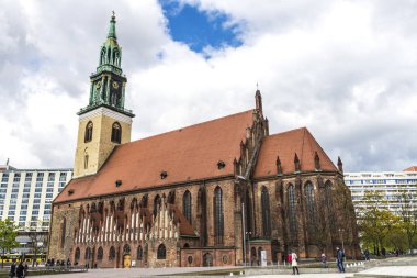 St Mary Kilisesi (Marienkirche), Berlin, Almanya