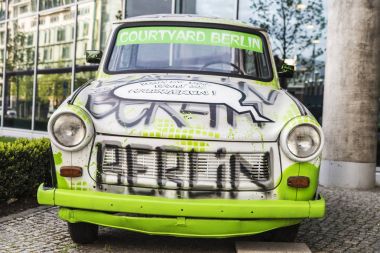 Araba marka Trabant, Berlin, Almanya