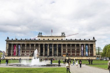 Altes Museum (eski müze) müze Adası, Berlin, Almanya.