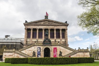 Alte Nationalgalerie (eski Ulusal Galerisi), Berlin, Almanya.