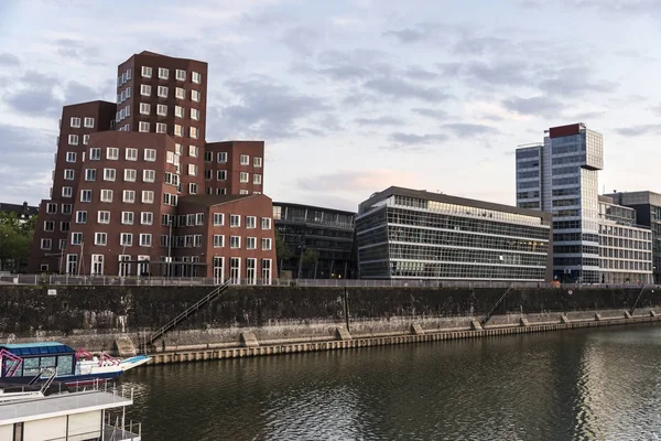 New Zollhof buildings in Media Harbor in Dusseldorf, Germany — Stock Photo, Image