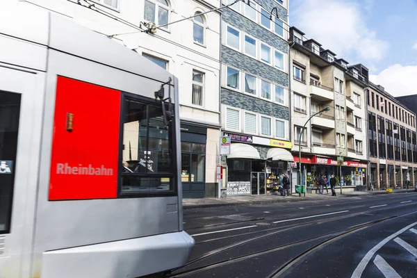 Tram à Düsseldorf, Allemagne — Photo