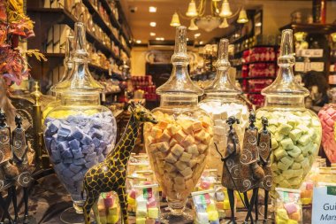 Bir şekerci dükkânı Brüksel, Belçika, Belçika çikolatası