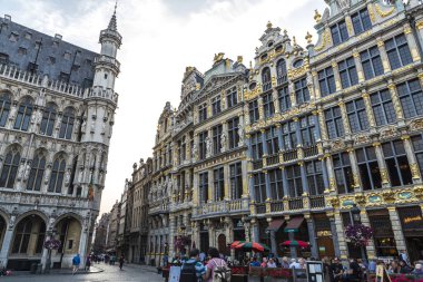 Görünümü Grand Place, Brussels, Belçika