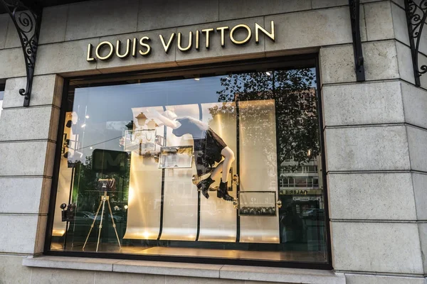 Tienda Louis Vuitton en Bruselas, Bélgica —  Fotos de Stock