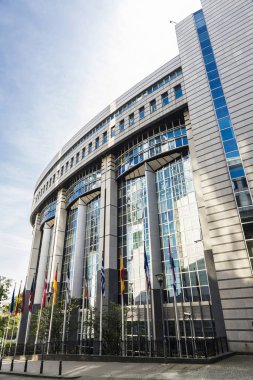 Brüksel, Belçika 'daki Avrupa Parlamentosu Binası
