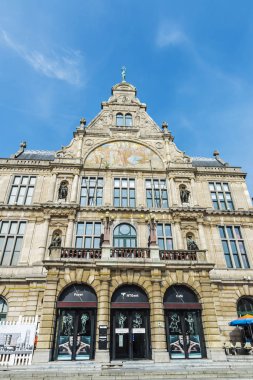 Tarihi bina ortaçağ şehir Gent, Belçika