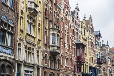 Yılında Ghent, Belçika Ortaçağ şehrin tarihi binalar