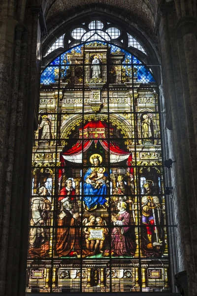 Église Saint-Nicolas à Gand, Belgique — Photo