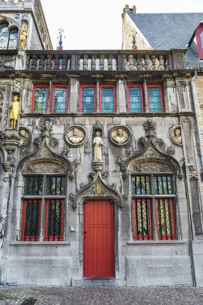Bazylika Świętej krwi w Brugia, Belgia — Zdjęcie stockowe