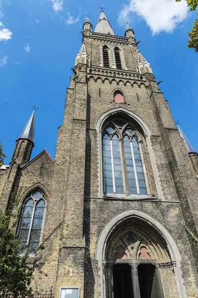 Kostel St Magdalény v Bruggách, Belgie — Stock fotografie