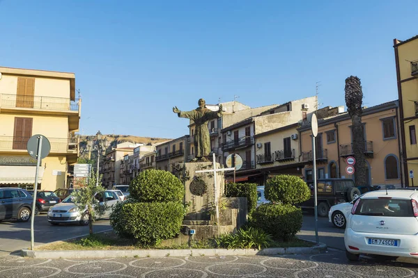 Falcone och Borsellino square i Corleone på Sicilien, Italien — Stockfoto