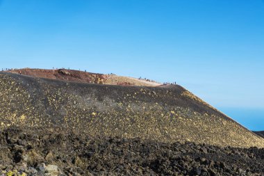 Etna Dağı, yanardağ yer Sicilya, İtalya