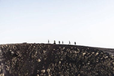 Etna Dağı, yanardağ yer Sicilya, İtalya
