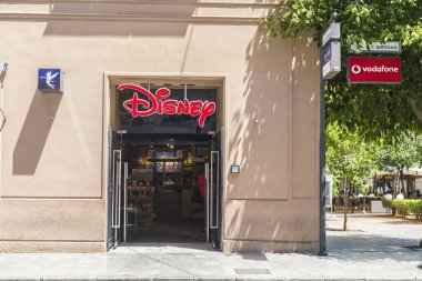 Disney Dükkanı Palermo Sicilya, İtalya