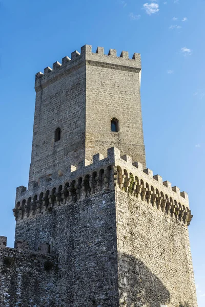 Die normannische burg in erice, sizilien, italien — Stockfoto