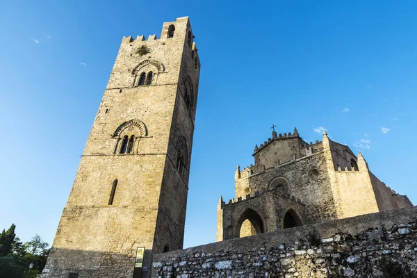 Die hauptkirche von erice, sizilien, italien — Stockfoto