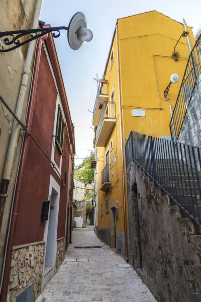 Ulice starého města Ragusa, Sicílie, Itálie — Stock fotografie