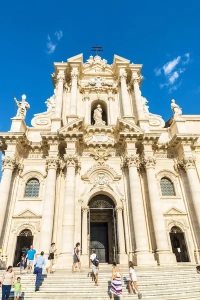 意大利西西里岛的锡拉库萨大教堂 — 图库照片