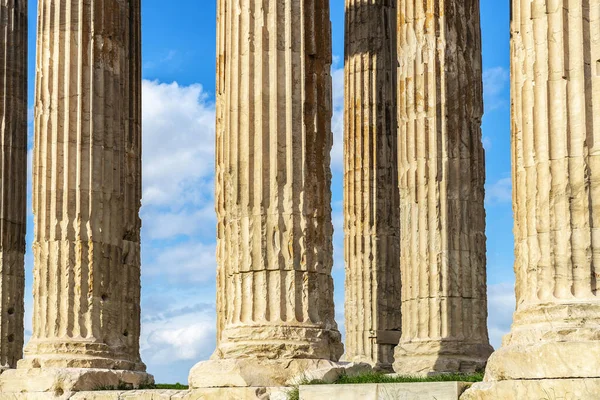 Tempio di Zeus Olimpico ad Atene, Grecia — Foto Stock