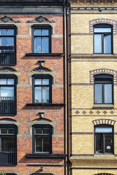 Oud klassiek gebouw in Malmö, Zweden — Stockfoto