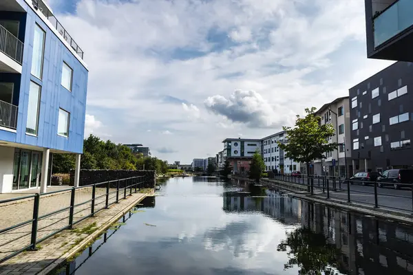 Modern residential buildings in Malmo, Sweden — Stock Photo, Image