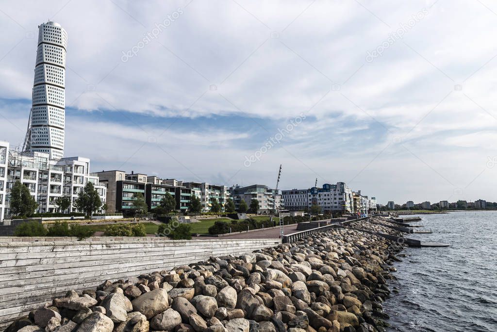 Turning Torso in Malmo, Sweden