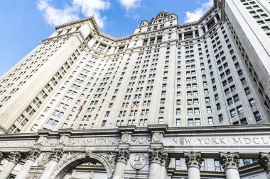 Manhattan Municipal Building in Manhattan, New York City, USA