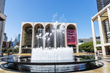 Manhattan 'daki Metropolitan Opera Binası, New York, Usa